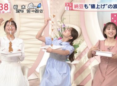 【画像】今日の河出奈都美さんと田﨑さくらさん　5.8