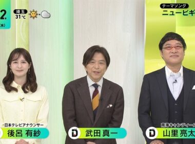 【画像】今日の後呂有紗さん　5.20