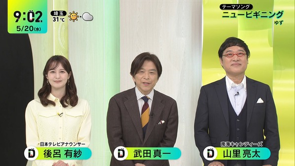 【画像】今日の後呂有紗さん　5.20
