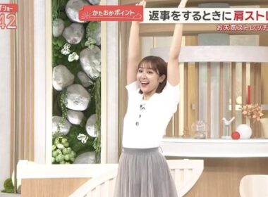 【画像】今日の松岡朱里さん　6.15