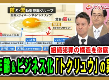 【ビジネス化「トクリュウ」の実態】凶悪化する犯罪の実像と対策のあり方とは 棚瀬誠×多田文明×平松秀敏 2026/6/1放送＜前編＞【BSフジ プライムニュース】