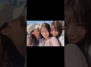HKT48 渕上舞 先日久しぶりに3人揃った「めるみおまい」です🍧朝長美桜 田島芽瑠 #めるみおまい最高かよ ←懐かしタグ #にっこにこ2期14周年