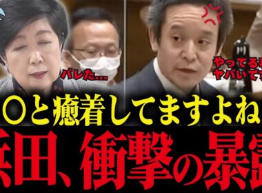 ※浜田聡が国会で小池百合子の癒着問題を暴露！小池、またもや大恥をかく...【小池都知事 さとうさおり 都議会 カイロ大学 学歴詐称疑惑】