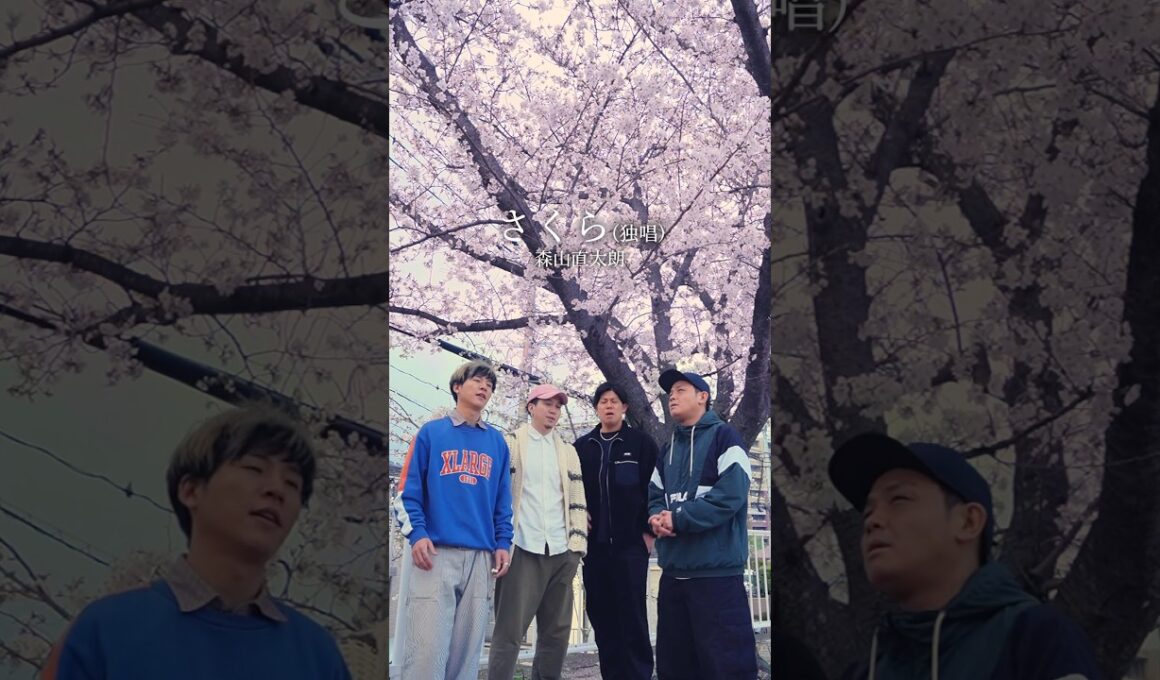 【アカペラ】「さくら(独唱)」森山直太朗 #歌ってみた #ykrm #福岡 #さくら #アカペラ #ハモネプ