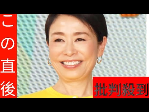 安藤優子、夜の食事会で“上下ユニクロ”　シャツ＆Iラインスカートにアクセ合わせ大人な雰囲気