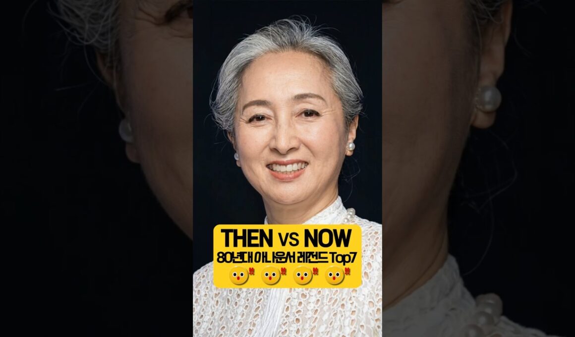 1980~90년대 일본 TV를 빛낸 여자 아나운서 Top7