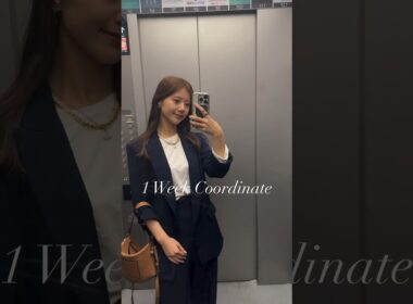 26歳フリーアナウンサー、今井美桜の春の1週間コーデ🌸【春服】