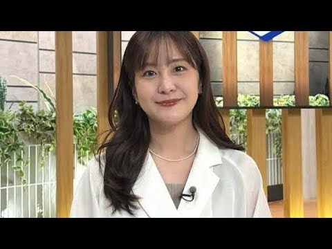 テレ朝・林美桜アナ✨透け感白ジャケット×水色シャツが可愛すぎる💙「かわい〜い！」と話題♡林美桜アナの爽やか春コーデ