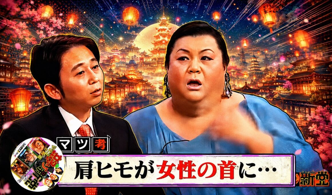【有吉 × マツコ × 夏目三久】💋BGM🌞『肩ヒモが女性の首に･･･!』名場面集 2026.5.21FULL HD