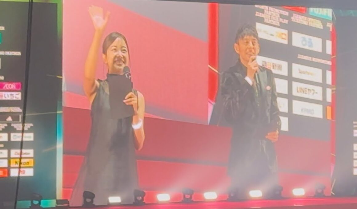 【J League AWARD 2025】司会者ハリー杉山&中川絵美里！
