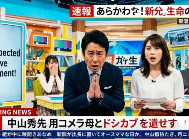 😂生放送でまさかの異変！？中山秀征が突然謝罪…スタジオ爆笑の理由とは？📺