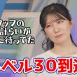 【駒木結衣】スタッフの粋な計らいとともに2026年6月9日に目出度くレベル30に到達するお天気キャスター