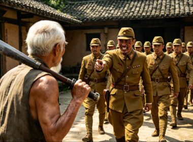 日本武士瞧不起70歲老人，怎料他竟是功夫宗師，一刀斬敵震驚全場！[Multi SUB] ⚔️ 抗日 | 战争 |  #女特工電影#抗日