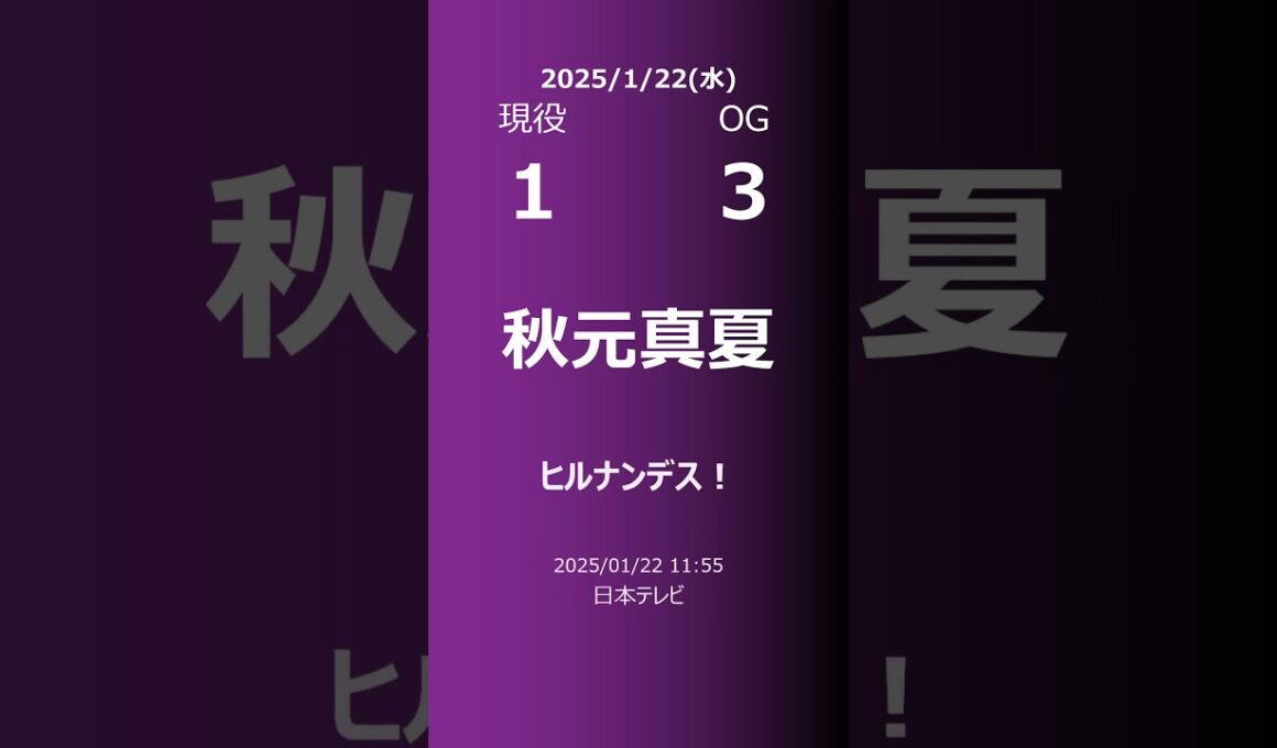 【明日の乃木坂】現役・OG 2025/01/22 #shorts #乃木坂46 【番組出演】