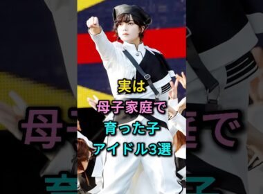 実は母子家庭で育ったアイドル3選 #板野友美 #平手友梨奈 #芸能人 #fyp