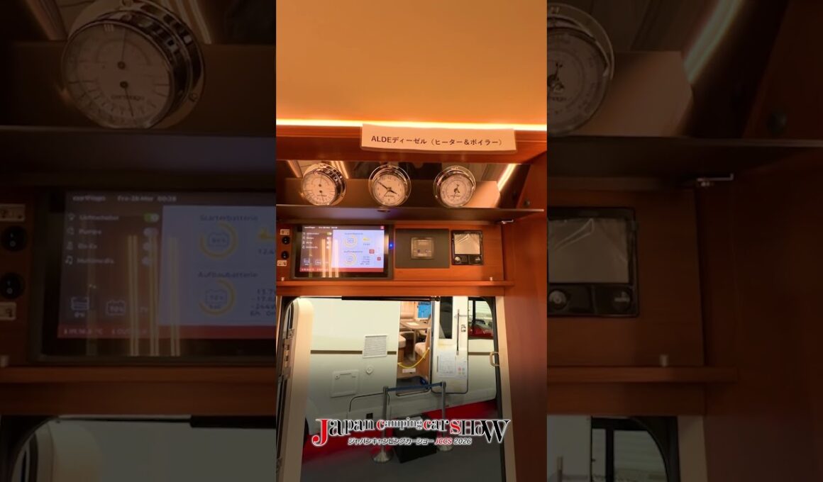 【もはや”住まい”】「ドイツから来た ”動く邸宅”」日本に上陸！LTキャンパーズの「Liner-for-two　53L」を紹介！【ジャパンキャンピングカーショー2026】|くるまのニュースTV