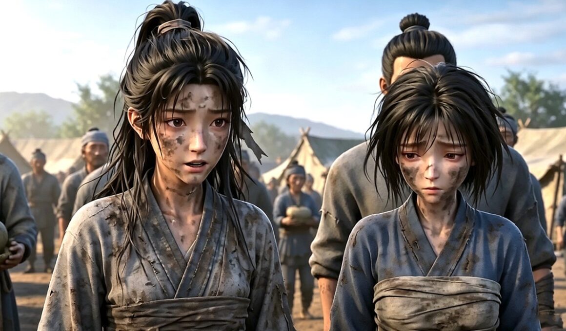 【新番】💞洪灾家破的绝美苏家姐妹花，为了在逃难乱世中自保，狠心高能自毁倾国容貌丨MULTISUB