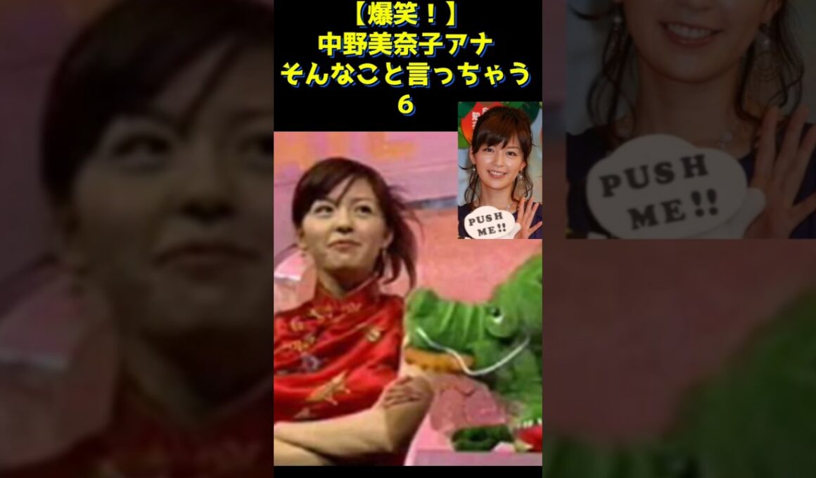 【爆笑😆💣✨】中野美奈子アナ そんなこと言っちゃう6‼️😋😋