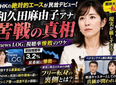 和久田麻由子フリー転身で苦戦の真相…NHKエースが直面した民放の現実とは？
