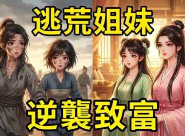 🔥姐妹雙雙逃荒，開局被官府強制婚配？我們絕不分開，同嫁一戶靠手搓「刺繡」與挖「山珍」在農村發家致富！#短劇