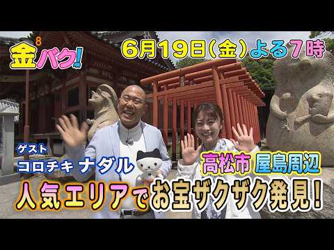 【コロチキナダル】6/19金バク！香川・高松市屋島周辺でお宝探し！【放送終了後FOD・TVer・U-NEXT公開】