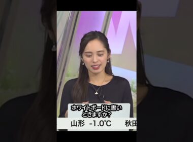 【内田侑希】すごい集中力を発揮しています #shorts 〈WeatherNewsLive〉2023.1.29afternoon