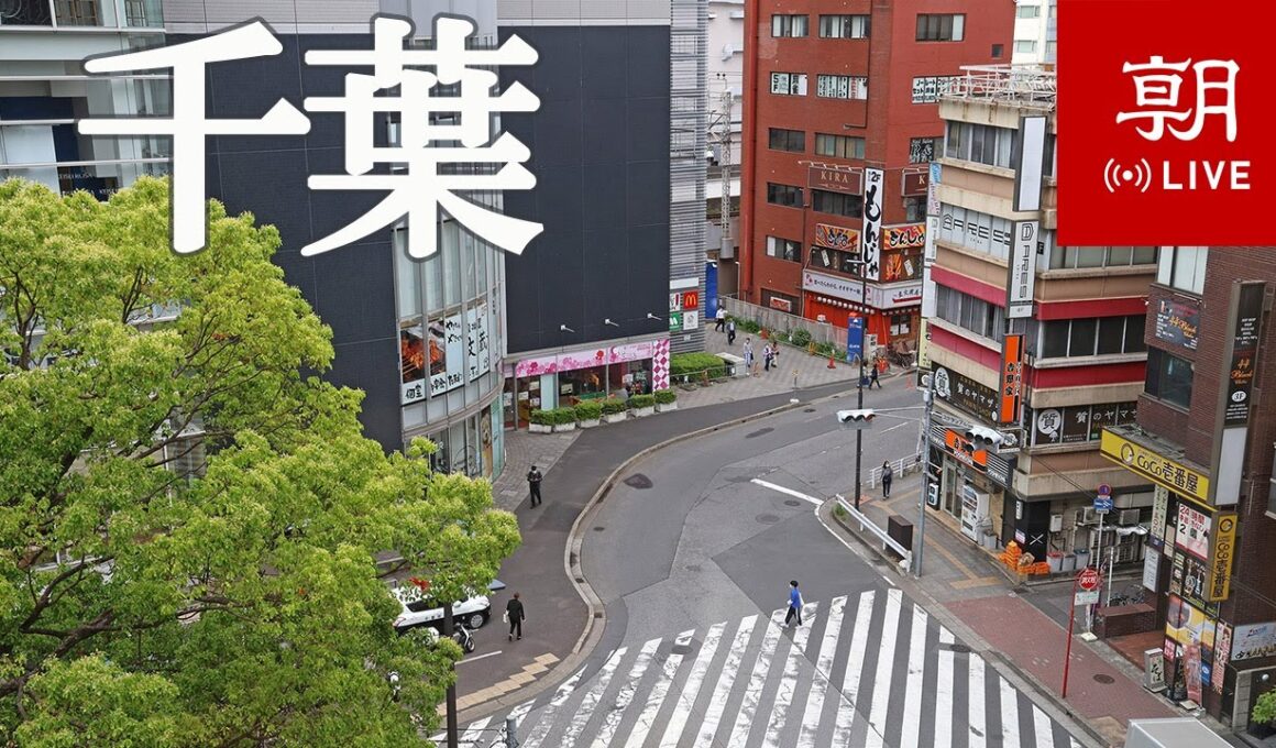 【LIVE】千葉県ライブカメラ　千葉市内の現在の様子　Chiba 지바