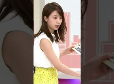 林美沙希　#テレ朝アナウンサー…ワイドスクランブル出演中…🦑