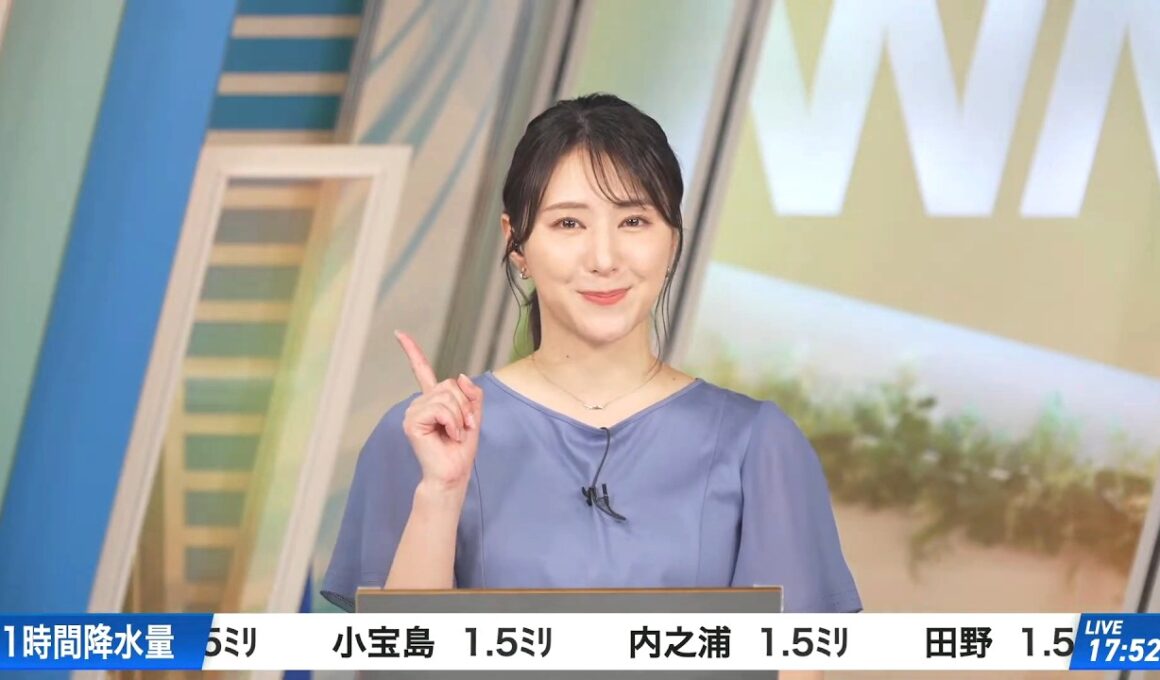 【白井ゆかり】ゆかりん🦀と夏至（260606 ウェザーニュースLiVE Evening）