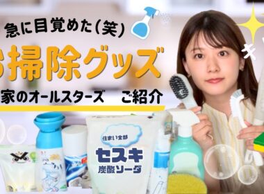 【お部屋メンテ】お掃除グッズ、大集合！！