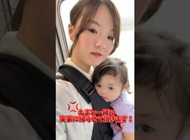限界です、実家に帰らせて頂きます#一夫多妻 #第一夫人 #あかちゃんのいる生活 #渡部竜太