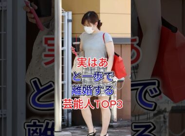実はあと一歩で離婚する芸能人TOP3 #芸能人 #fyp #滝川クリステル #水卜麻美
