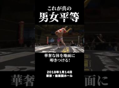 アイドルをクビになった女にまったく躊躇の無いゲイプロレスラー！男色ディーノ vs 伊藤麻希 #プロレス #プロレスラー#DDT #tjpw