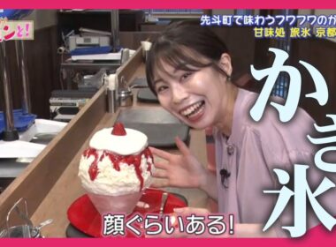 【かき氷】先斗町にオープン「旅氷」／おでかけキュンと！
