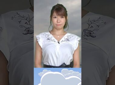 今夜もアヒル口がかわいいお天気お姉さん  #穂川果音 #ウェザーニュース