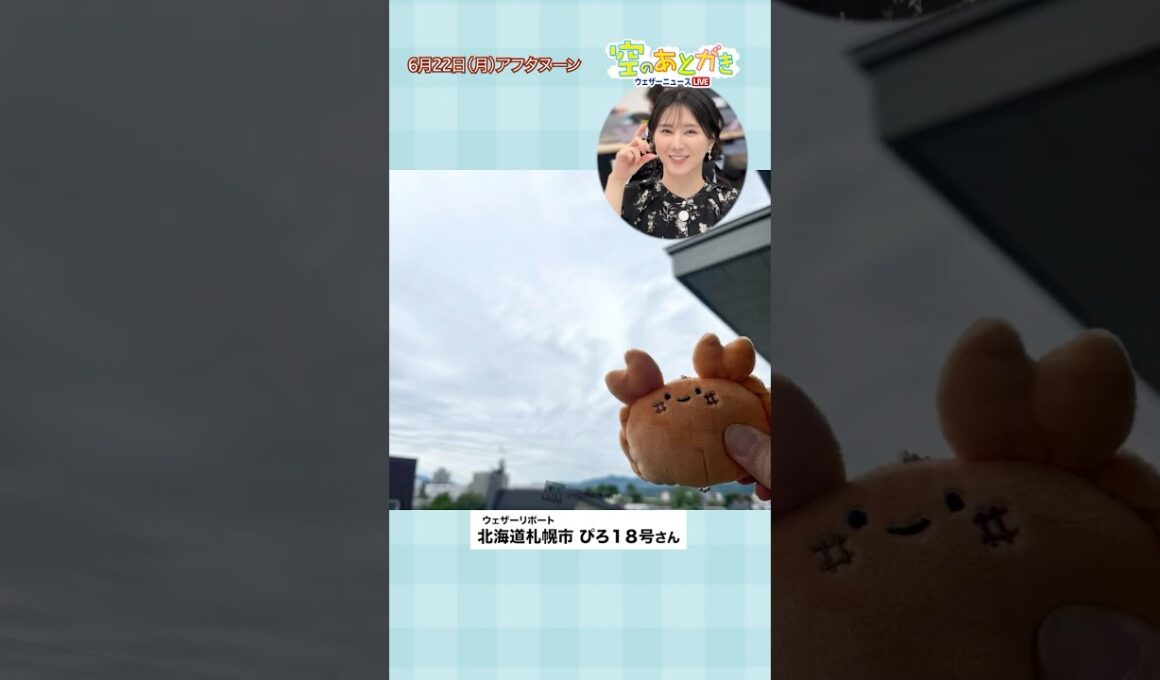 【空のあとがき】白井キャスターが気になったリポートは？6月22日 #通勤タイパ #白井ゆかり