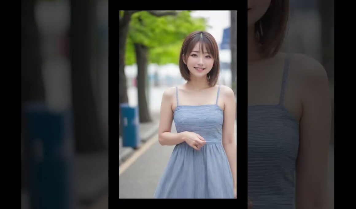 ショート動画_AI美女_街中編①
