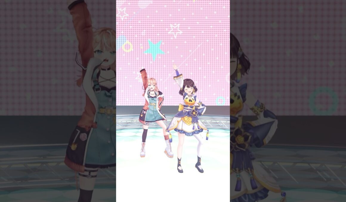 りかしぃ先輩と✨DISCOTHEQUE🧡💛踊ってみた【五十嵐梨花×司賀りこ/にじさんじ所属】#shorts