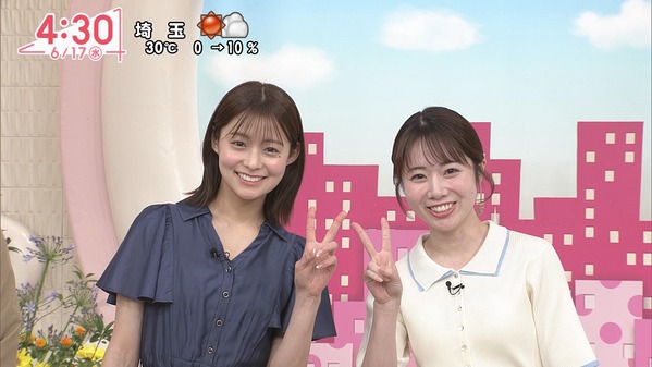 【画像】今日の田﨑さくらさんと山本里咲さん　6.17