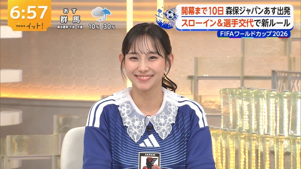 【画像】今日の石渡花菜さん　6.1