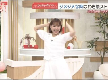 【画像】今日の松岡朱里さん　6.8