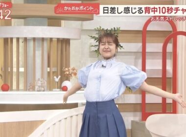 【画像】今日の松岡朱里さん　6.16