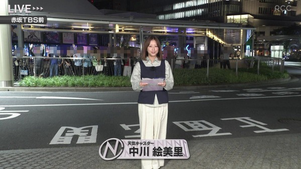 【画像】昨夜の中川絵美里さん　6.6