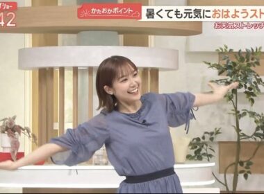 【画像】今日の松岡朱里さん　6.1