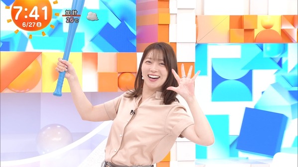 【画像】今日の阿部華也子さん　6.27
