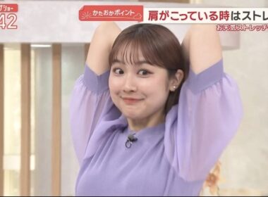 【画像】今日の松岡朱里さん　6.4