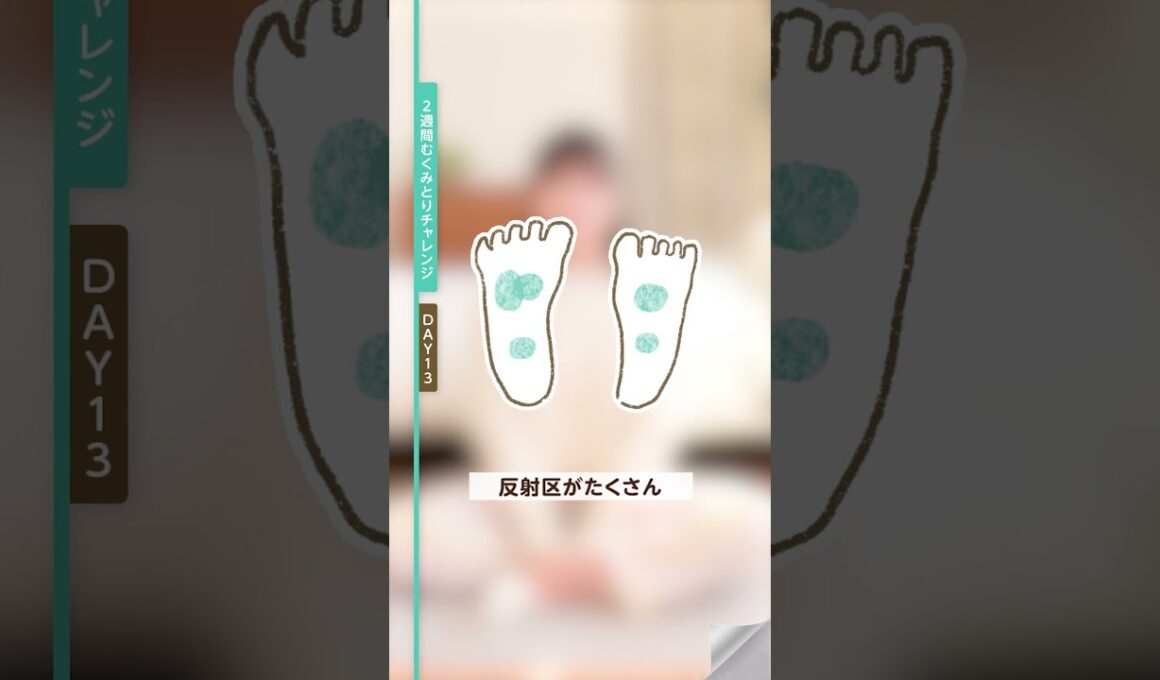【尾崎アナと一緒に】2週間むくみとりチャレンジ♪DAY13 #足裏マッサージ #ゴルフボールマッサージ #足裏反射区 #スッキリボール #リラクシングワーク #デスクワーク対策 #立ち仕事