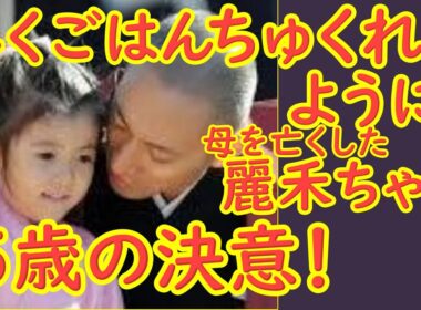 母を亡くして、早くごはんちゅくれるように・・・麗禾ちゃん５歳の決意