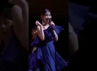 🍊 初日 ～ カラコンウインク  🌸 #柏木由紀 オーケストラ・コンサート Yuki Kashiwagi #ゆきりんワールド 🍓 The Yukirin Saga #AKB48 #shorts