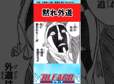 【BLEACH】ここの二人の会話おもろいよねについての読者の反応集【反応集】#shorts